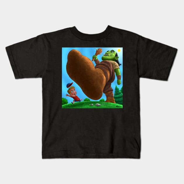 Giant Crush Kids T-Shirt by Motzart